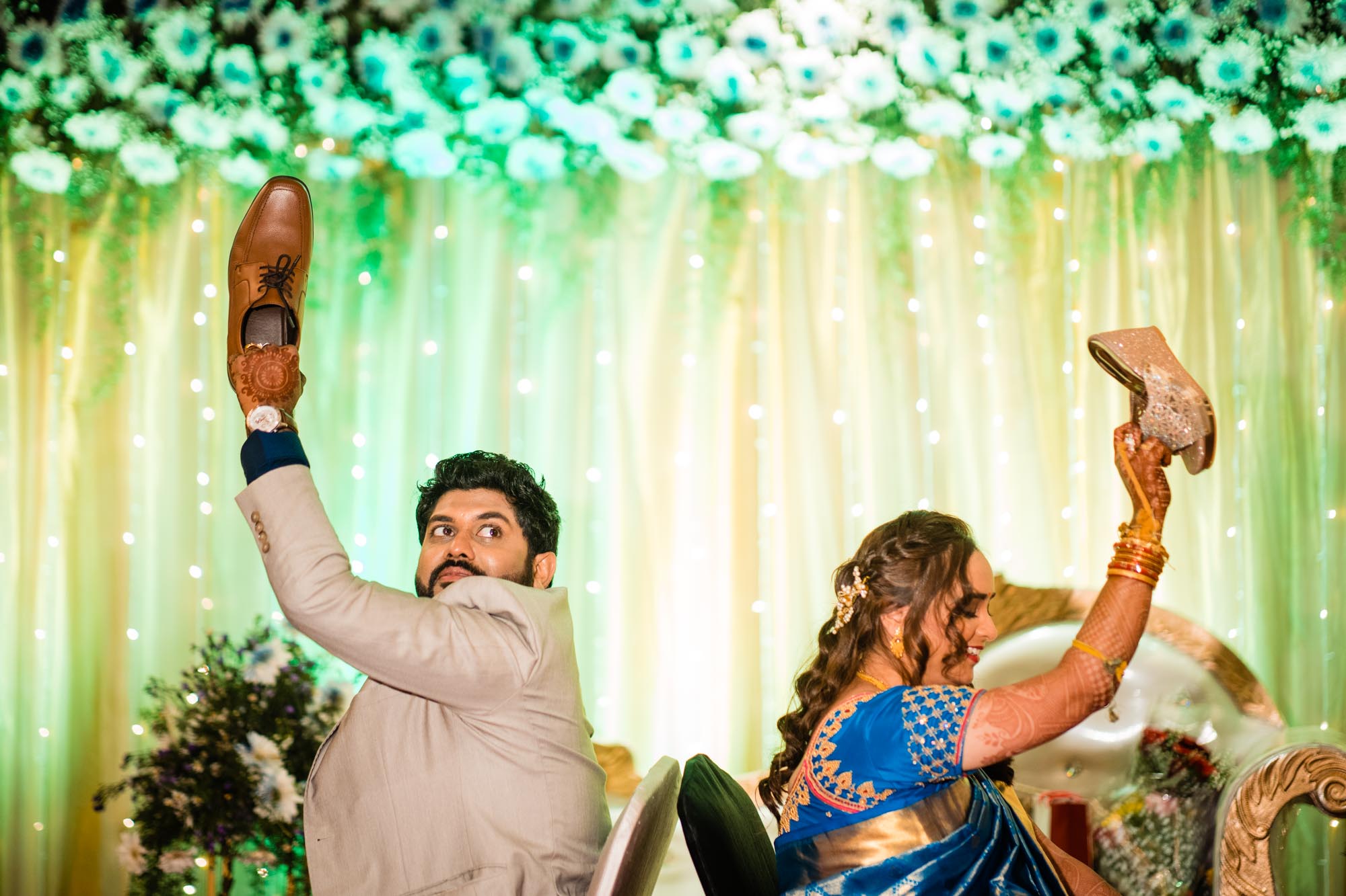 Nisha & Rohit Wedding Reception — photo 25